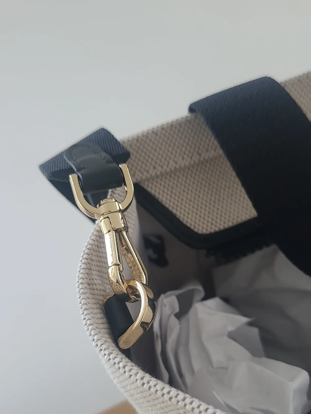 Kate Spade Black and Tan Tote Bag
